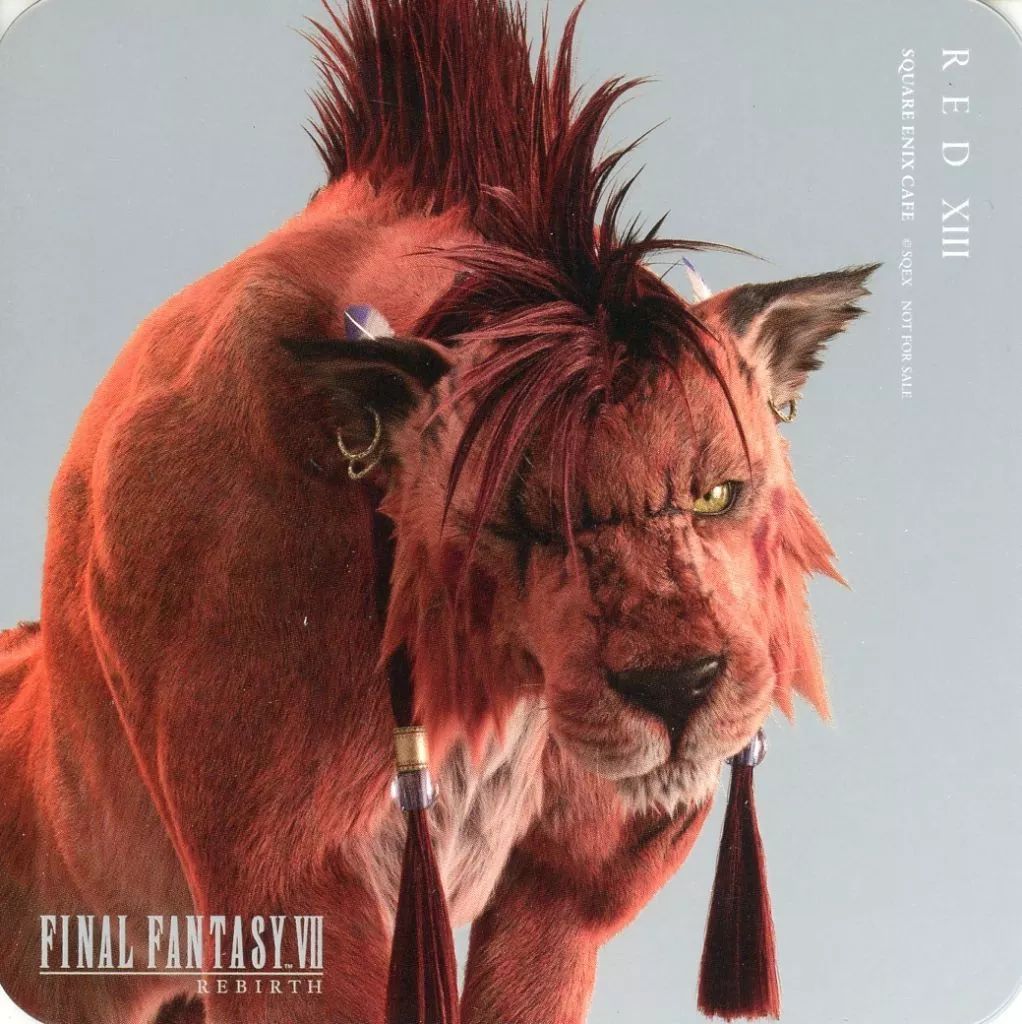 中古】コースター レッドXIII オリジナルコースター 「ファイナル