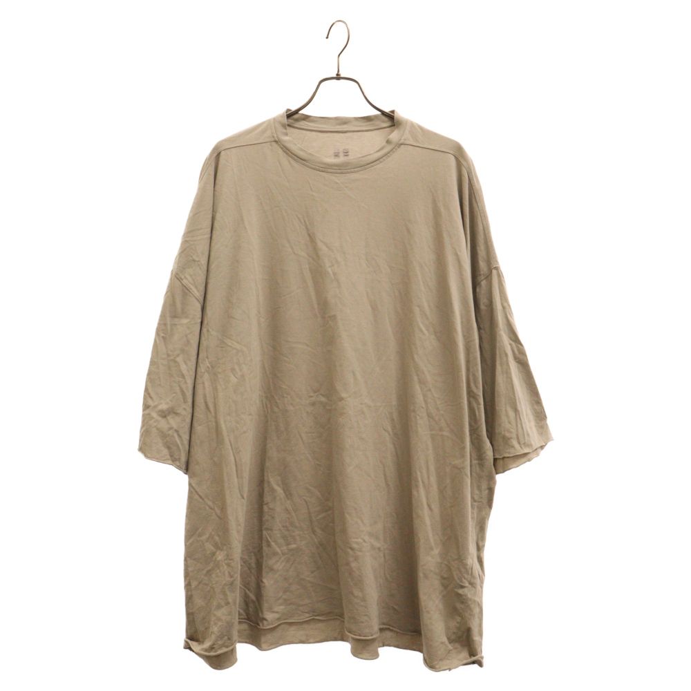 rick owensナチュラルカラー 七分袖カットソー rick owensナチュラルカラー 七分袖カットソー rick owensナチュラル