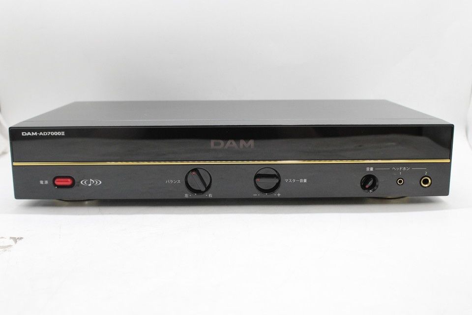 ジャンク 第一興商 パワーアンプ DAM-AD7000Ⅱ カラオケ DAM IT5NMTIOQR9W-D-Z06-byebye
