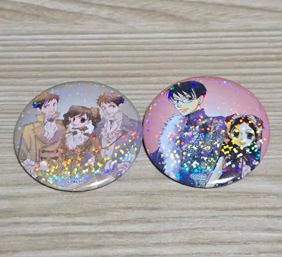 LaLa40周年記念原画展 缶バッジ 桜蘭高校ホスト部 LaLa 40周年 原画展