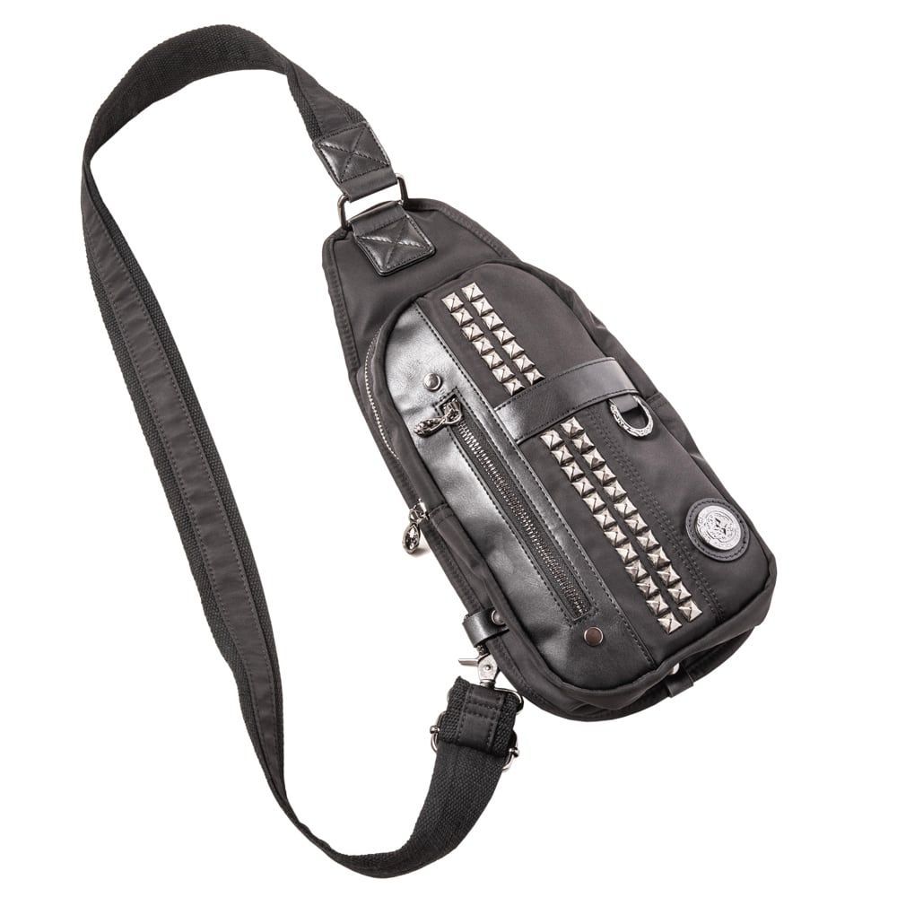 防水生地ボディバッグ ACBG0040 シルバーアクセサリー ジュエリーブランド