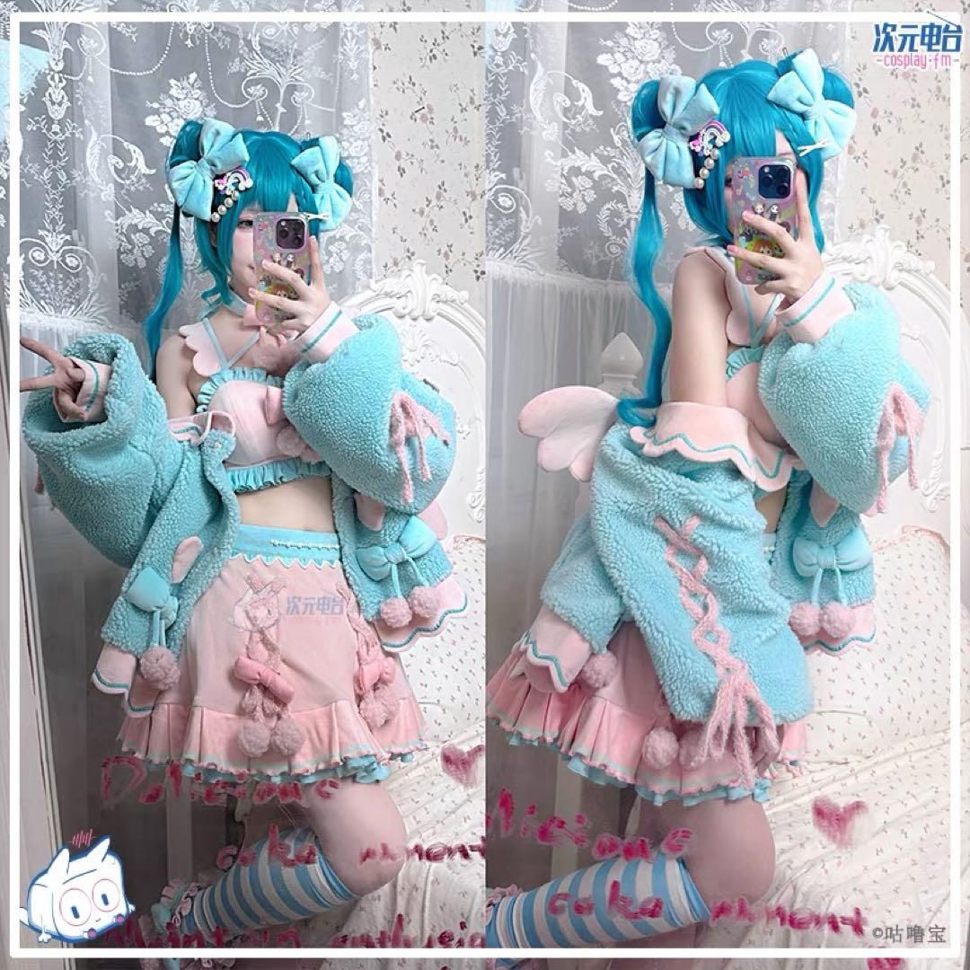 新品未使用 次元電台 初音ミクxサンリオ ファミマ コラボ