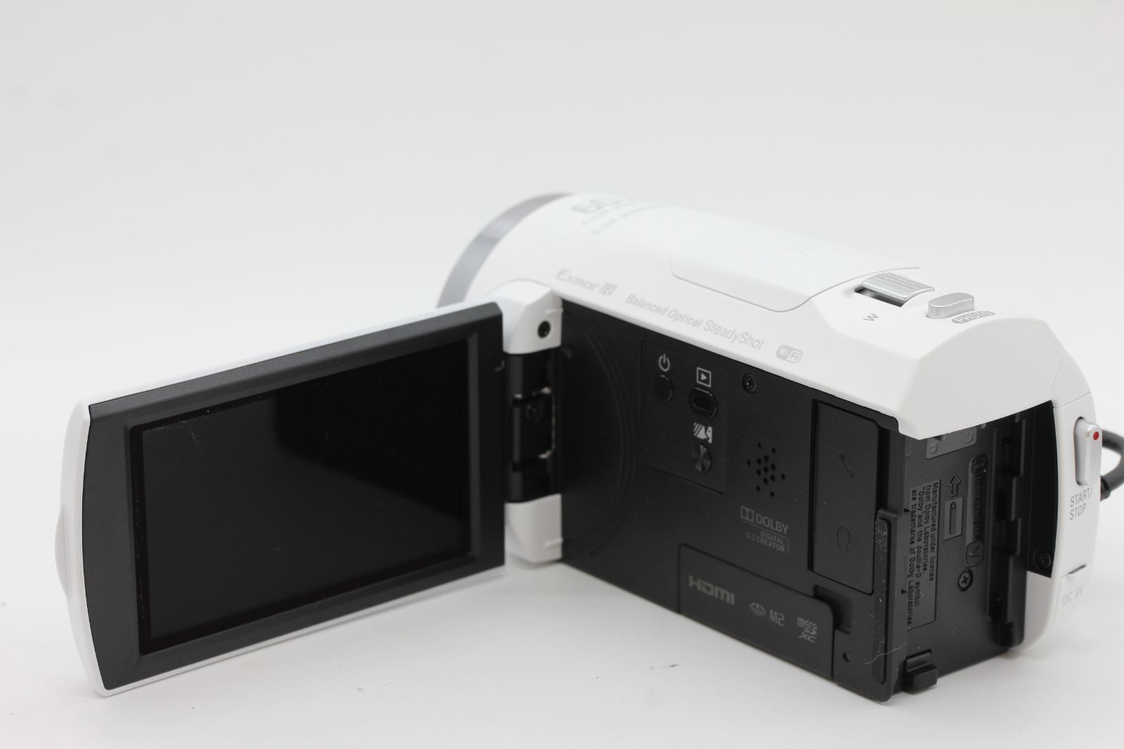 極上品 SONY ソニー ビデオカメラ Handycam HDR-CX680 ホワイト 229万