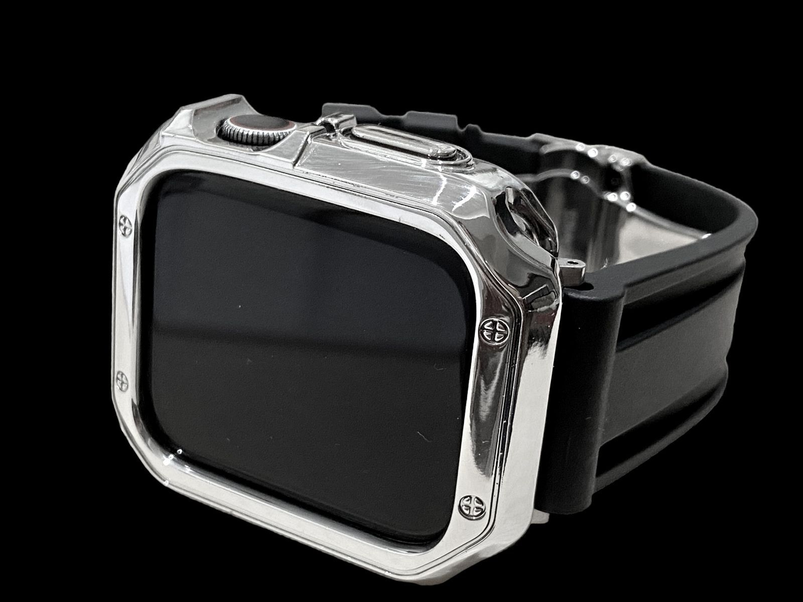 Sb カスタム セット アップルウォッチバンド ラバーベルト Apple Watch 