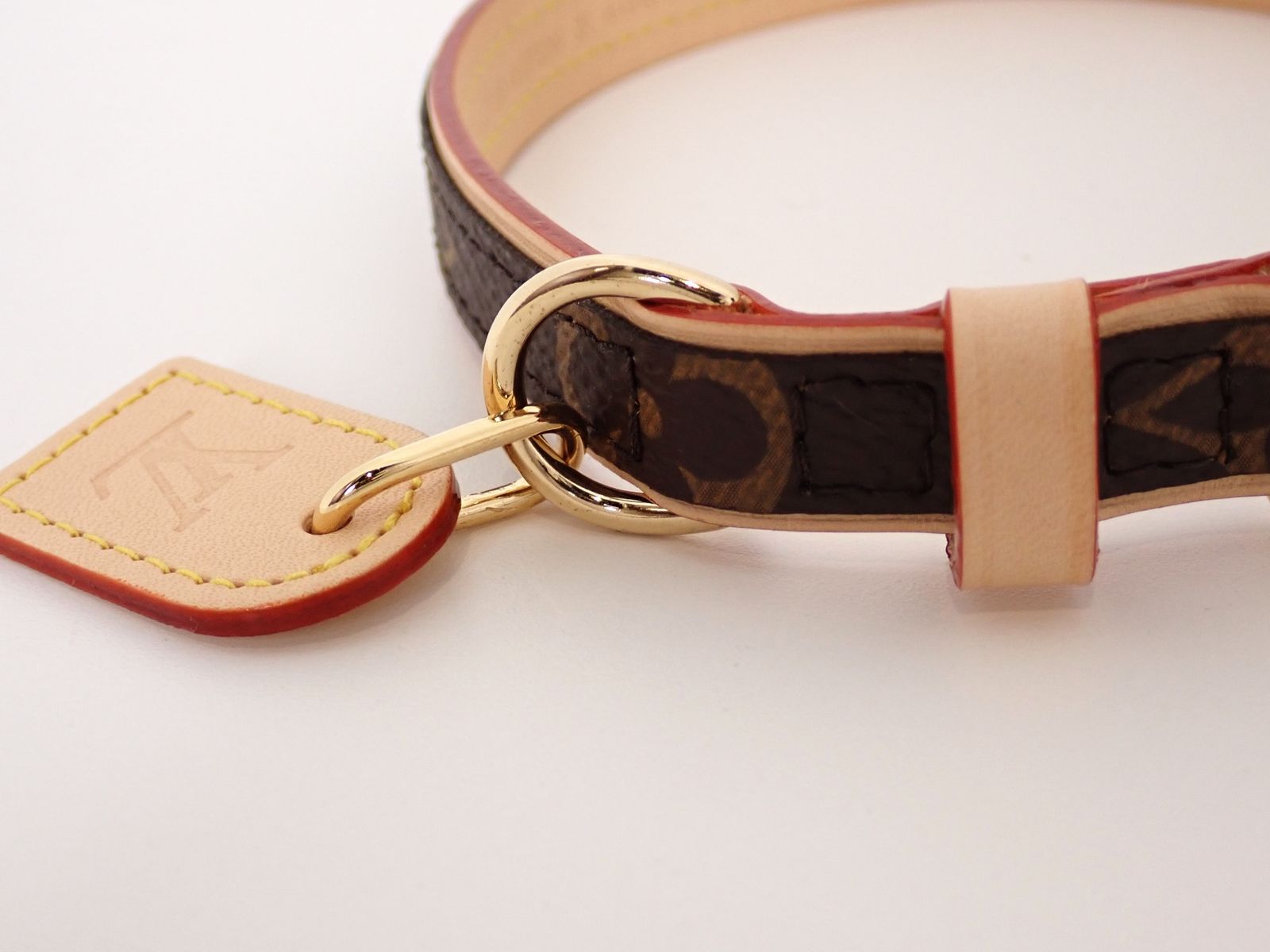 LOUIS VUITTON(ルイ ヴィトン) モノグラム ドッグ・カラー M80339 首輪