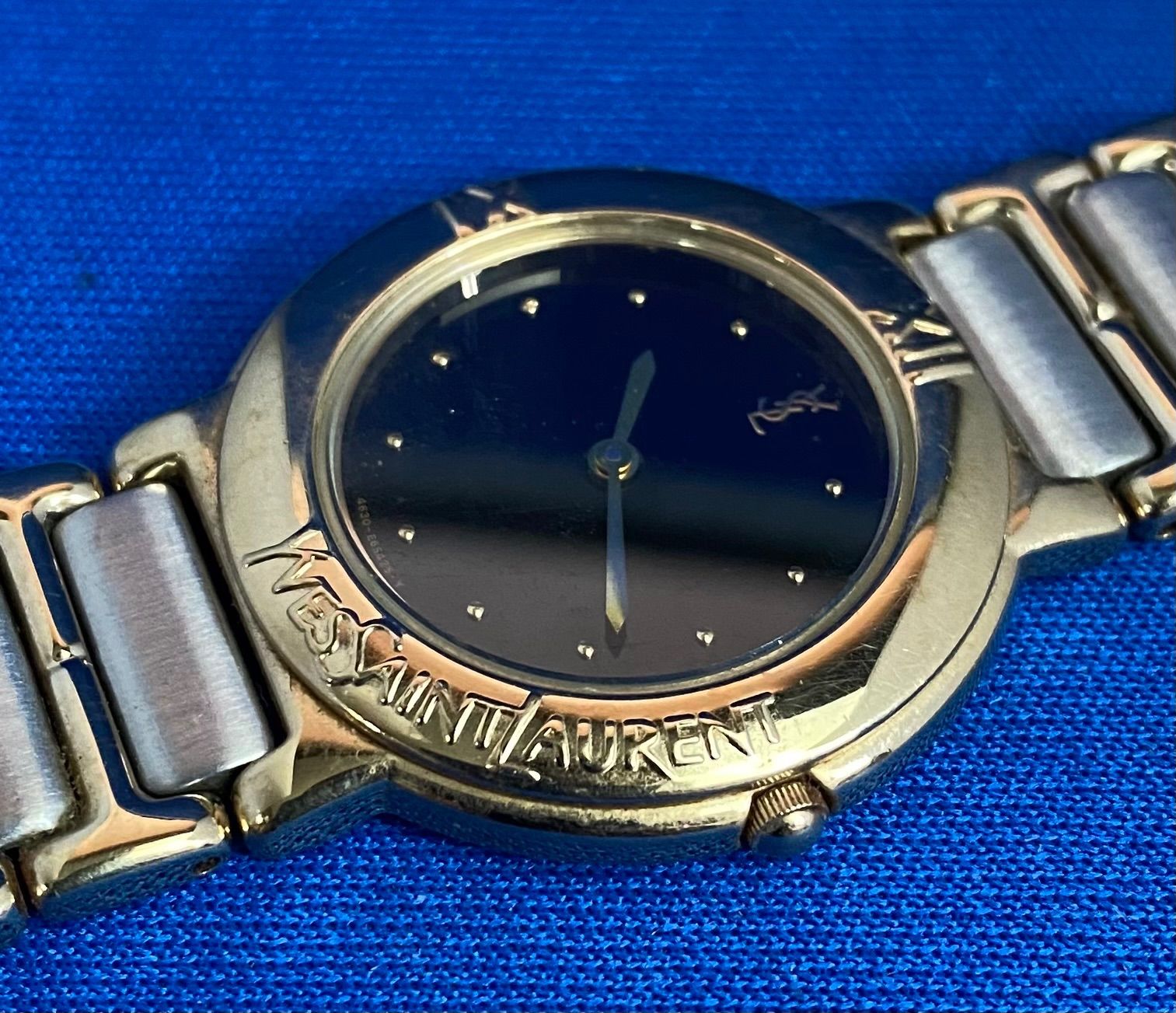 YSL イブサンローラン 腕時計 メンズ 4620-E60957Y クォーツ