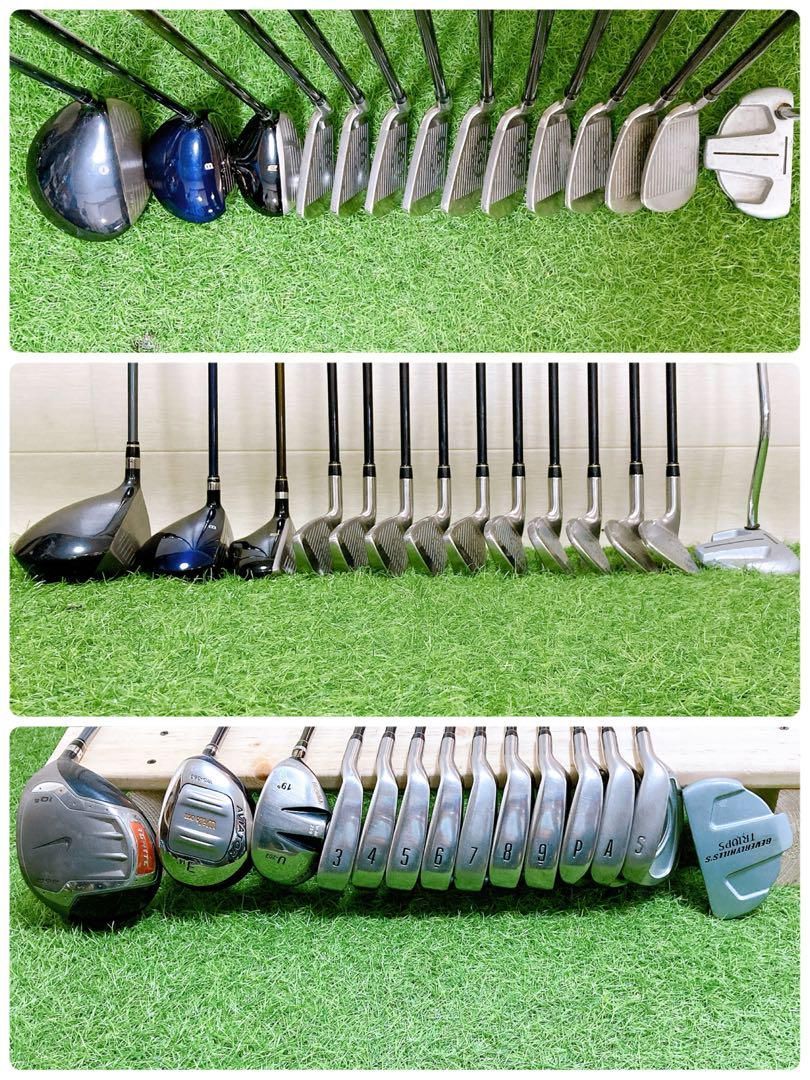 9.ナイキ　初心者オススメ　ゴルフクラブ　メンズセット　キャディーバッグ付き 6.ナイキ 初心者オススメ ゴルフクラブ メンズセット キャディー