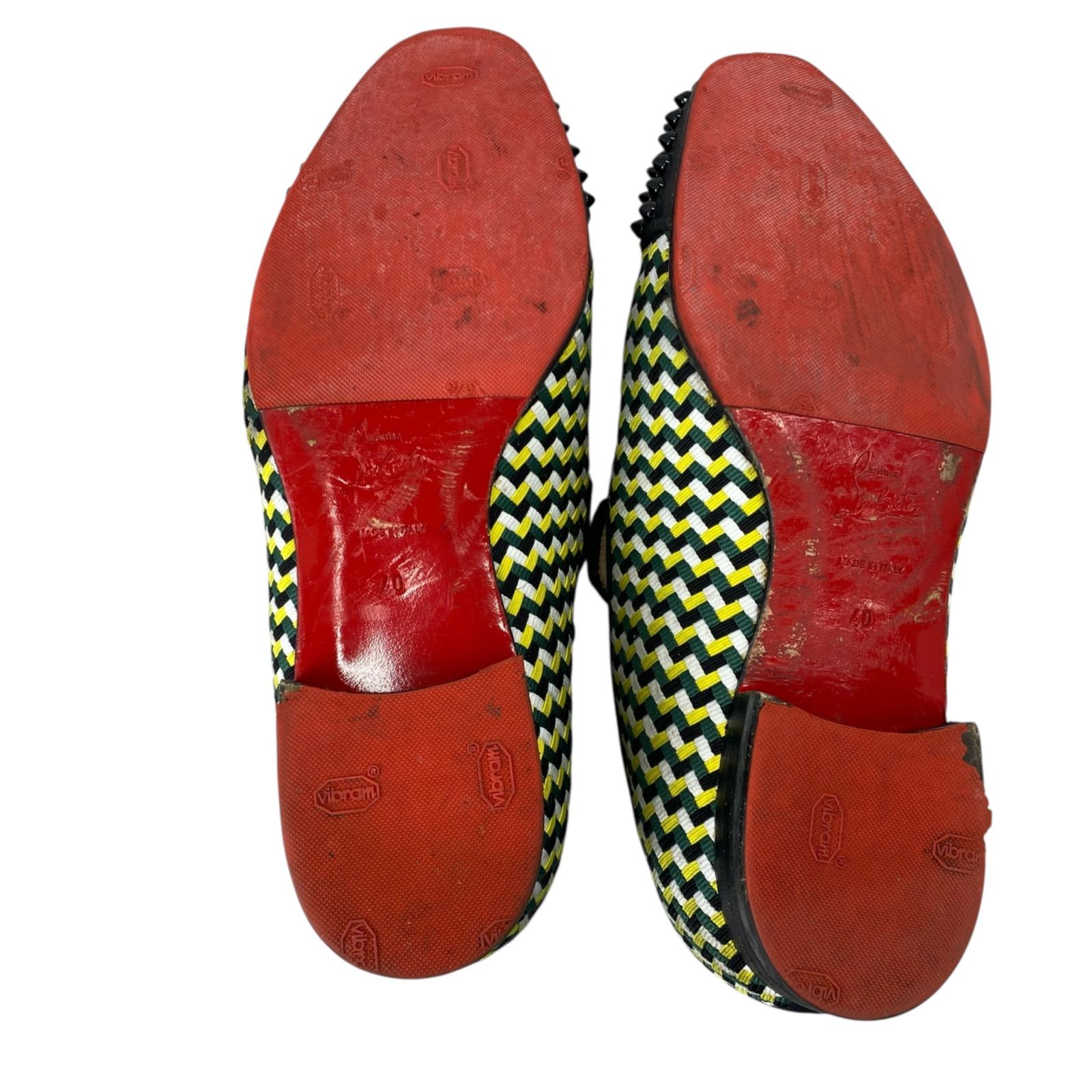 クリスチャン ルブタン Christian Louboutin スパイクローファー 