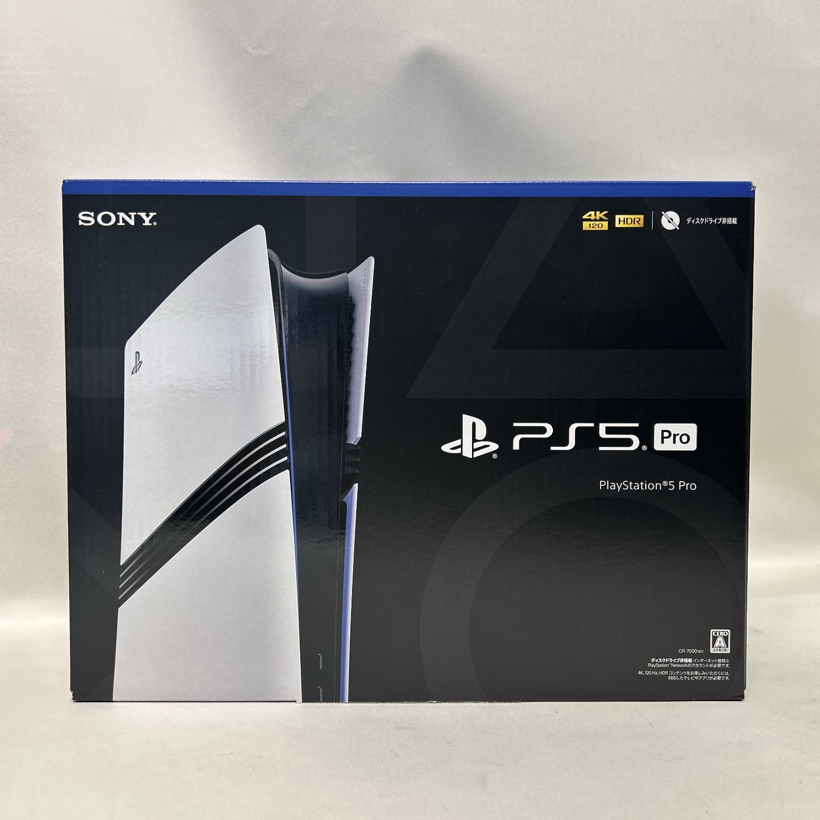 浜館35-605 PlayStation5 Pro プレイステーション5プロ PS5 プレステ 5 本体 CFI-7000B01 ディスクドライブ非搭載