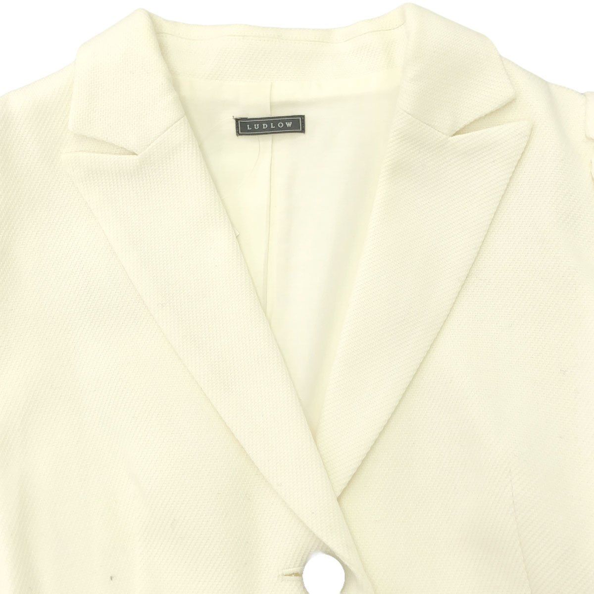 LUDLOW ラドロー 22SS ショートパフスリーブジャケット 22-LD419JK-002