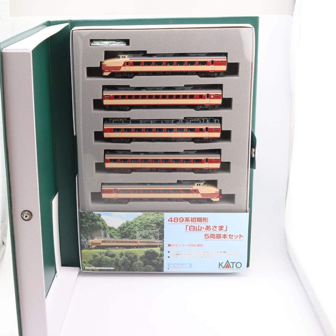 KATO 10-239 489系 初期形「白山・あさま」5両基本セット+KATO