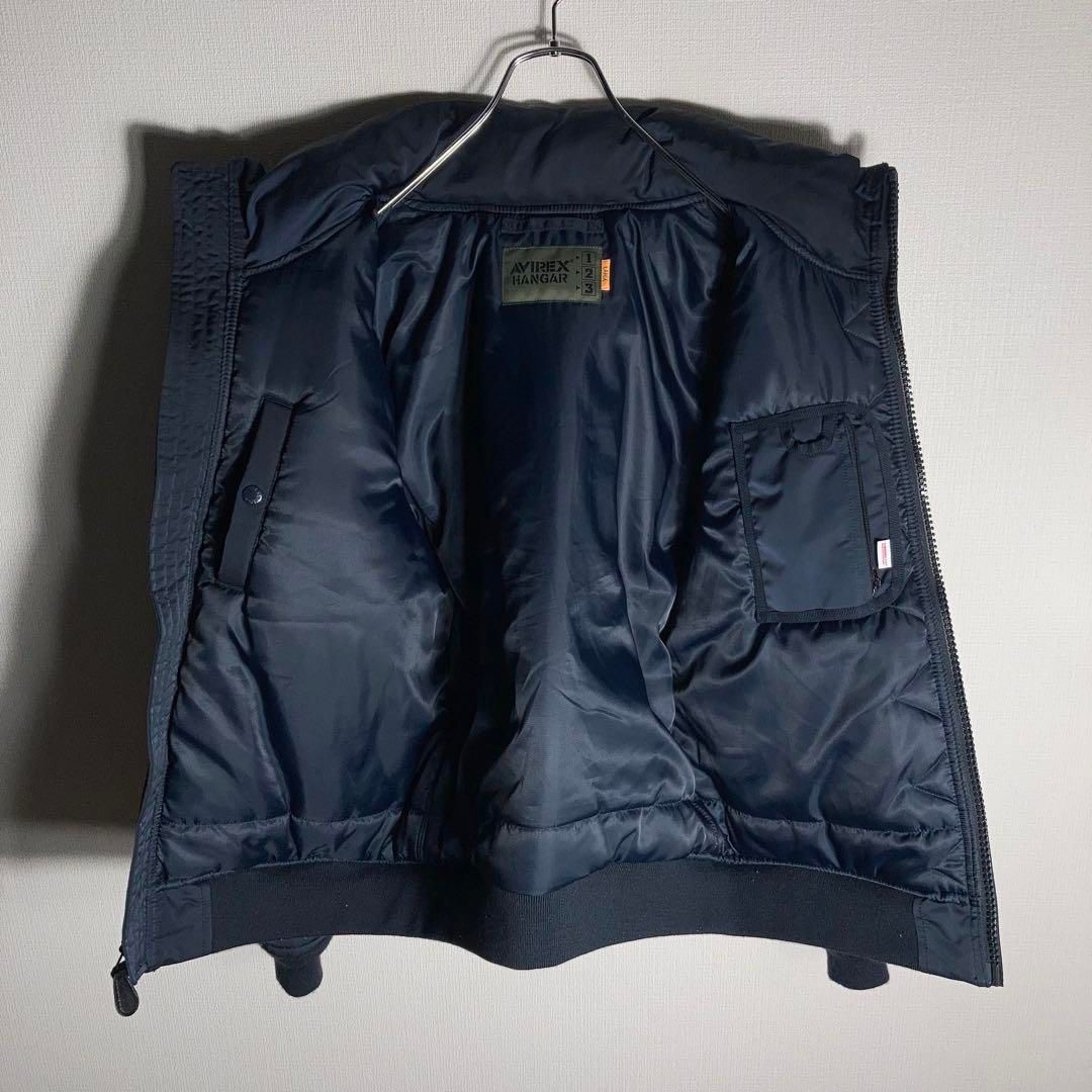 【極美品】AVIREX フライトジャケット TOPGUN 紺 L. 極美品】AVIREX フライトジャケット TOPGUN 紺 L - メルカリ
