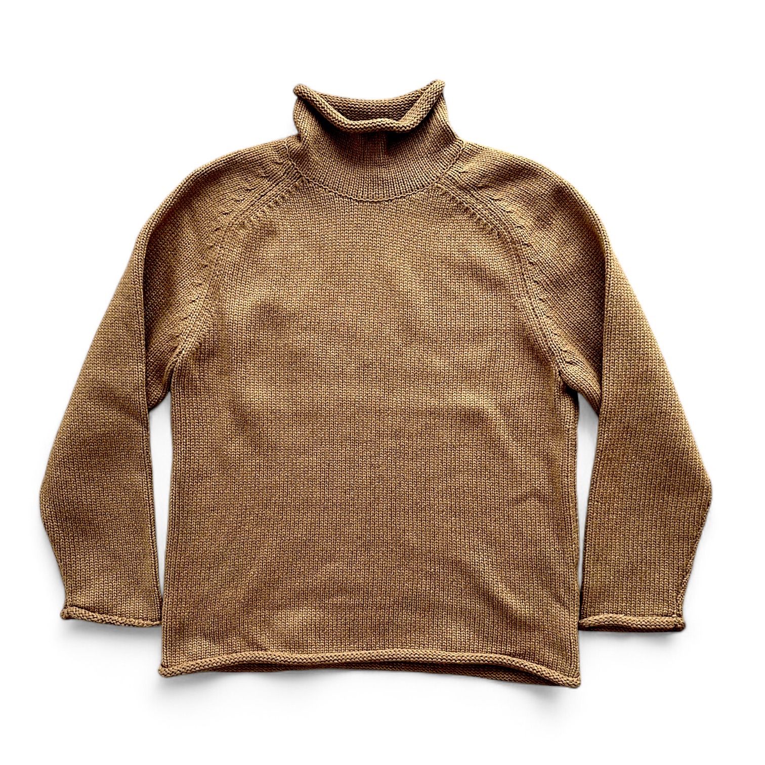 HEUGN ユーゲン Earl Camel Knit HEUGN（ユーゲン）Earl Camel Knit ミドルゲージキャメルロール