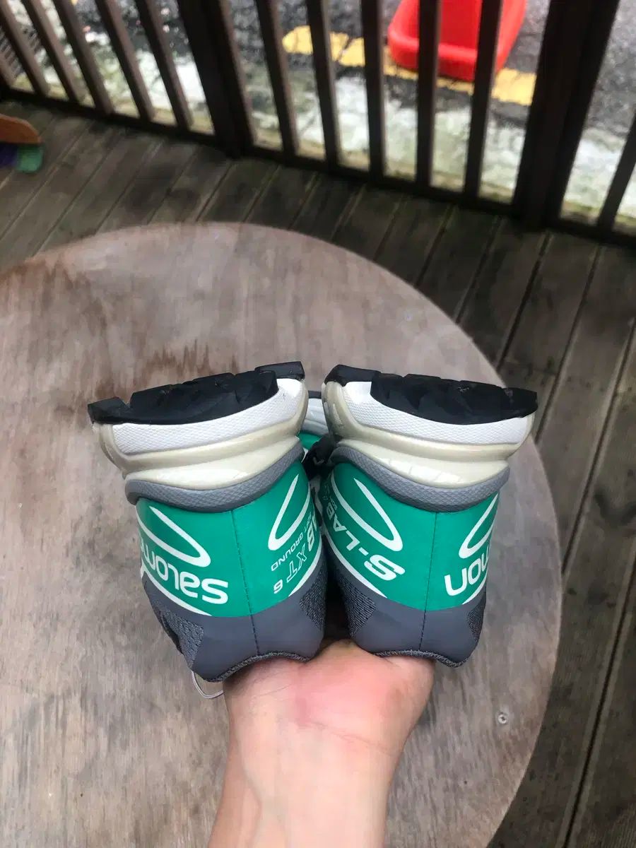 SALOMON サロモン xt ー 6 280 浸漬 グリーン 着用回数 2 寿司