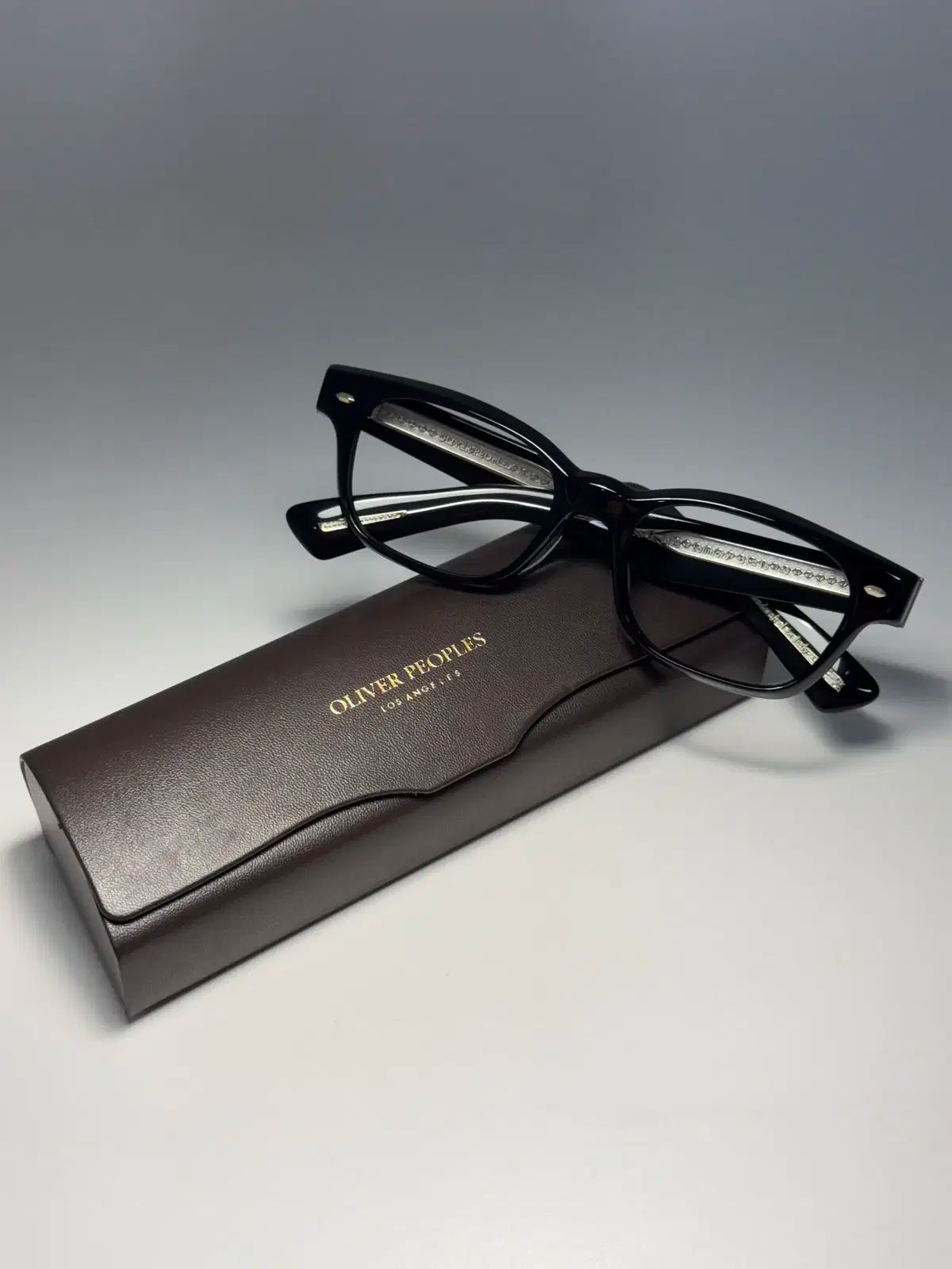 オリバー 人々 latimore ブラック ボールド ウェリントン メガネ 0181