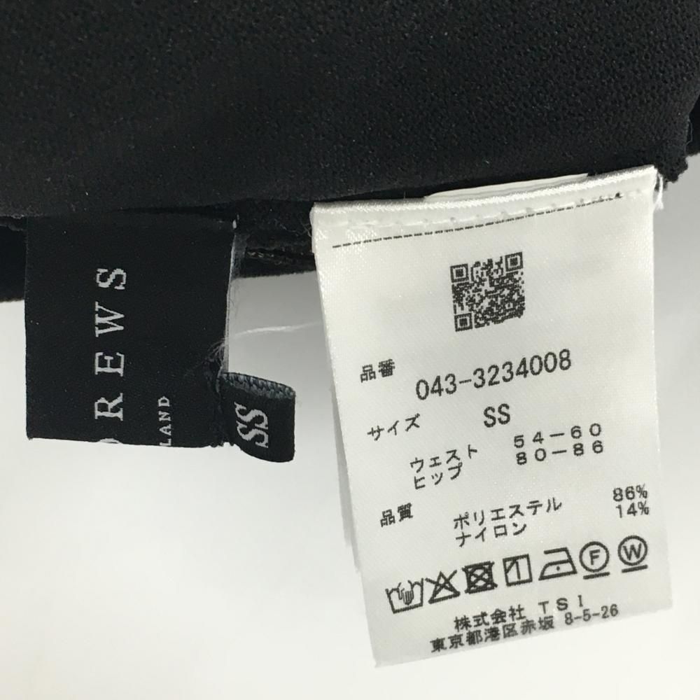 St.Andrews - 【超美品】セントアンドリュース ニットスカート 黒×ゴールド プリーツスカート  レディース M ゴルフウェア 2023年モデル St ANDREWS 超美品】セントアンドリュース スカート 黒×ゴールド プリーツ