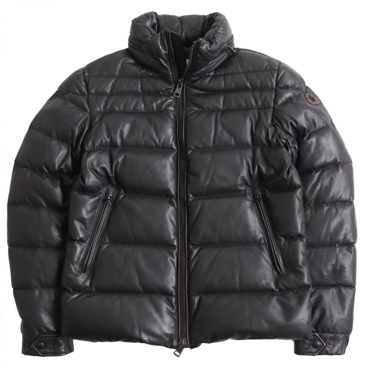 美品○MONCLER モンクレール GABERIC/ガベリック ラムレザー オール