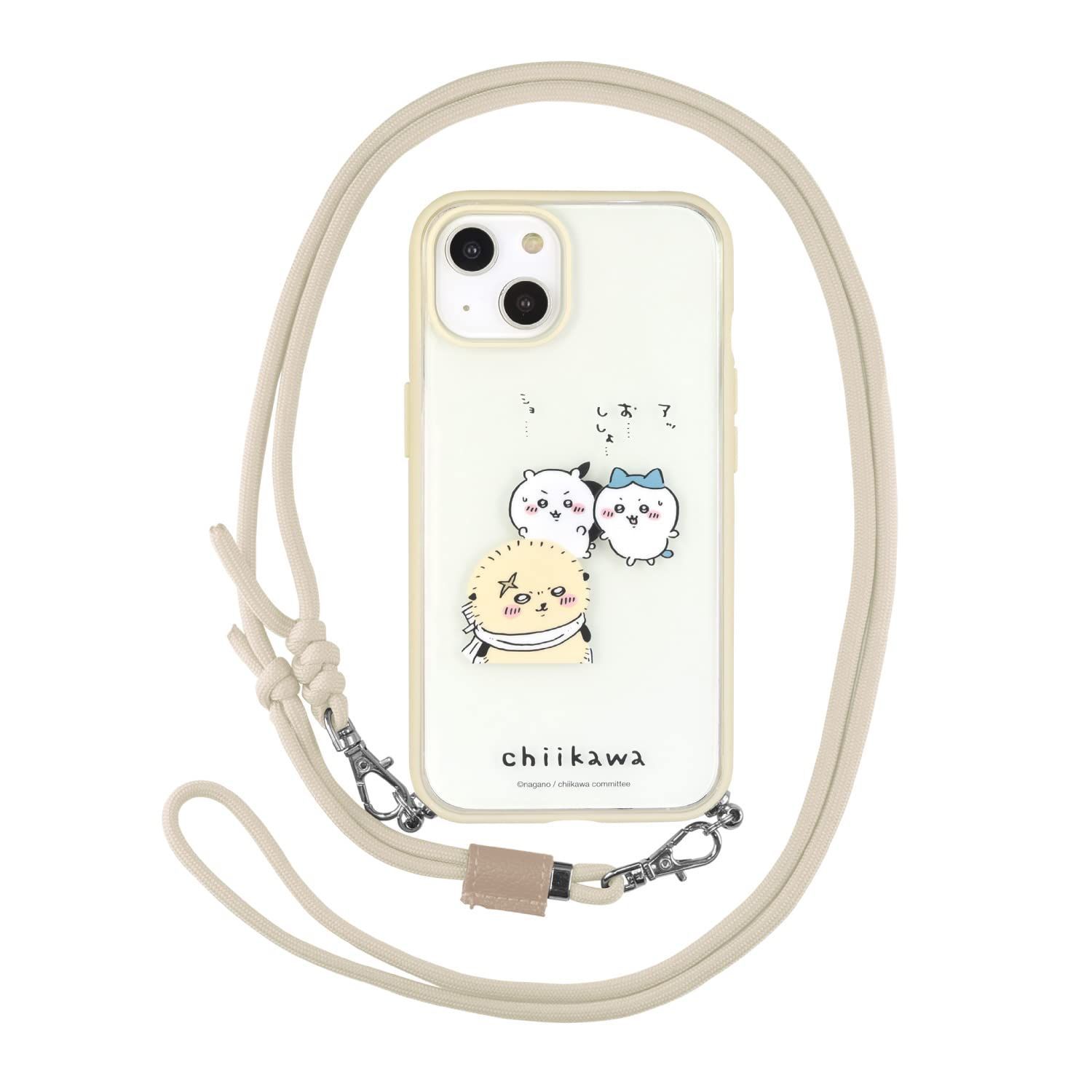 【特価セール】14 iPhone / 13 Loop (6.1インチ) IIIIfit 対応 ケース ちいかわ ラッコ グルマンディーズ CK-18B
