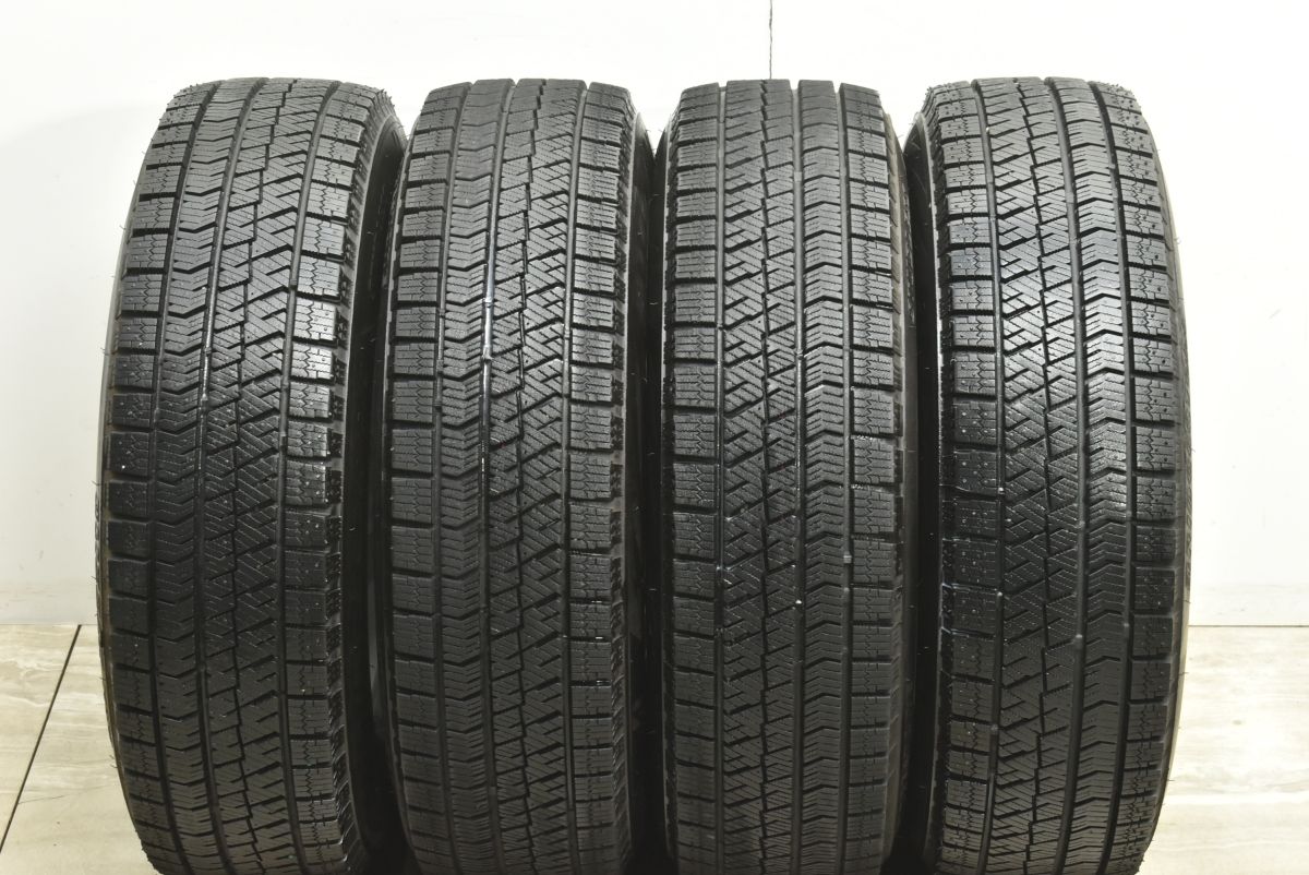 ２年保障。 バリ溝 PREO 14in 5.5J 45 PCD100 ブリヂストン VRX2 175 70R14 ヤリス ヴィッツ ポルテ カローラ フィールダー フィット キューブ