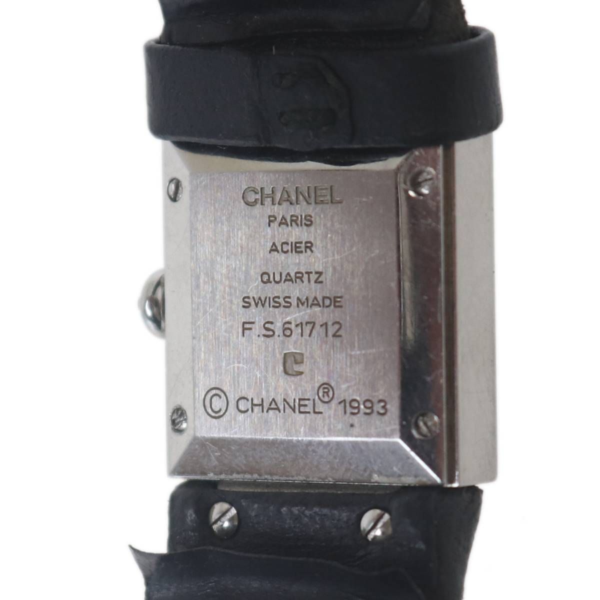 CHANEL /シャネル アシエ レディースクォーツ 腕時計 マトラッセ