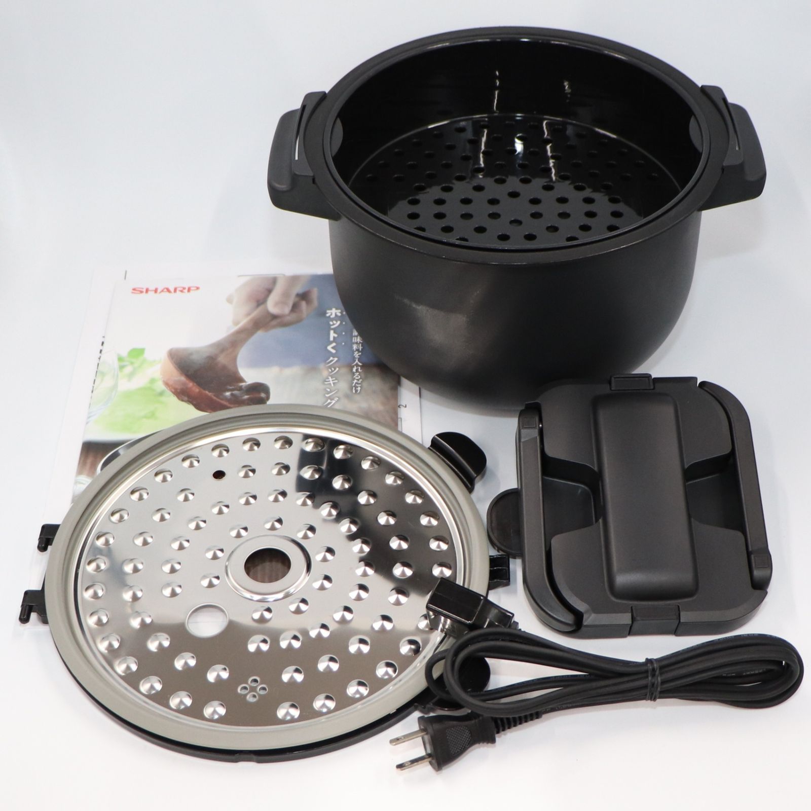 ヘルシオホットクック KN-HW24G 2～6人用2.4L容量 ジャンク] シャープ ヘルシオ ホットクック KN-HW24G 2〜6人用