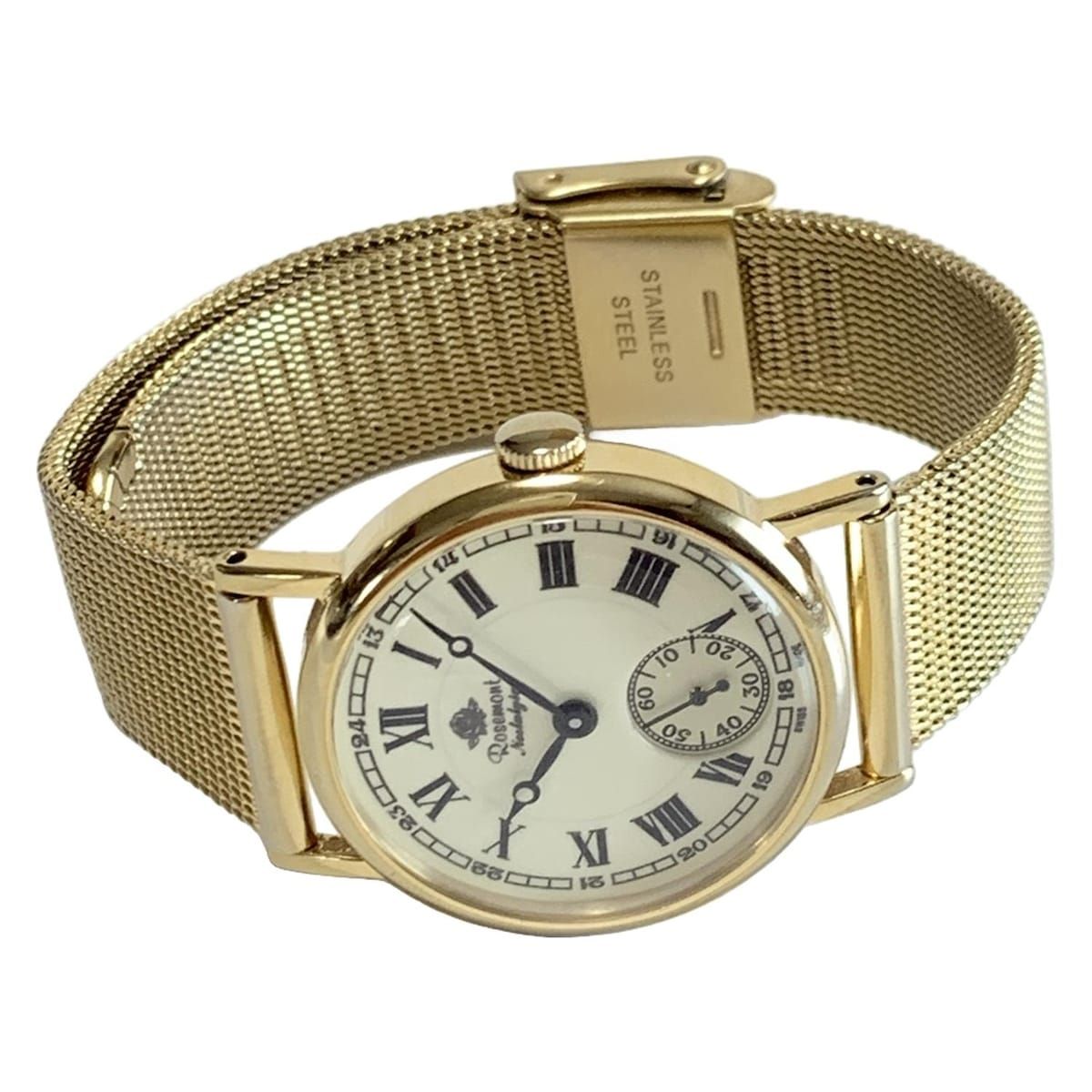 Rosemont(ロゼモン) 腕時計 ノスタルジア N-008 レディース アイボリー  