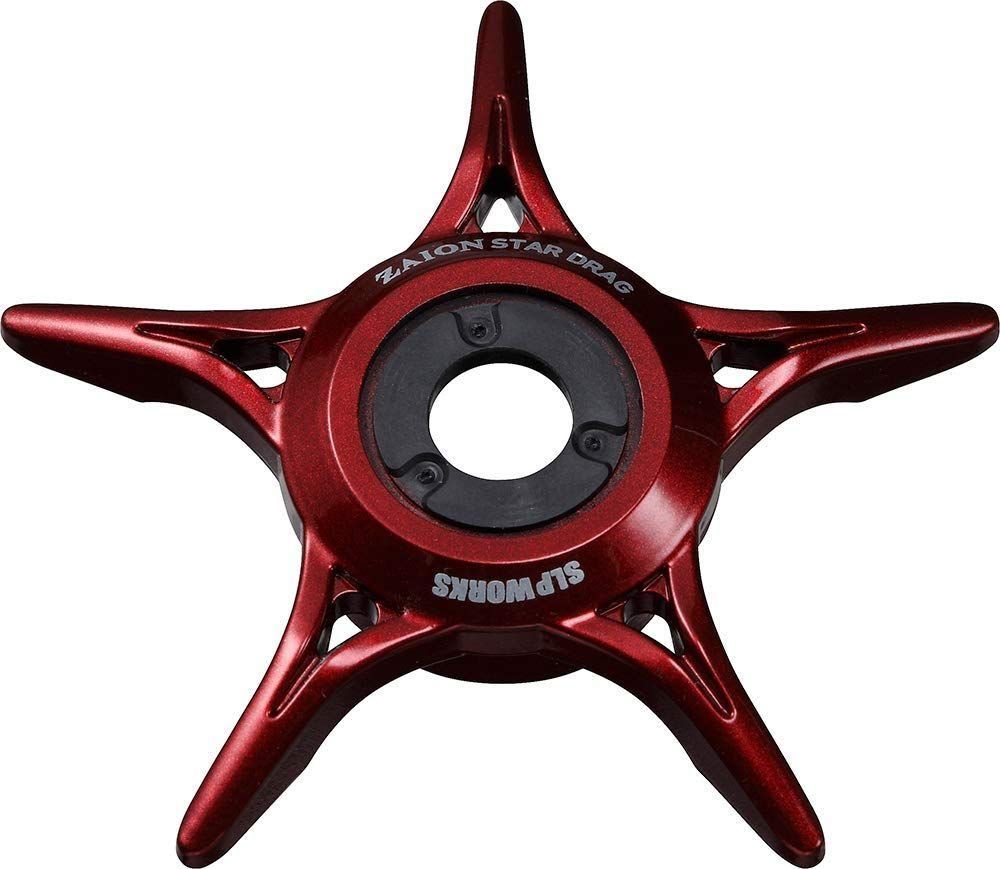 レッド Daiwa SLP WORKS(ダイワSLPワークス) ドラグ SLPW スクリューレスザイオンスタードラグ ベイトリール用 レッド リール