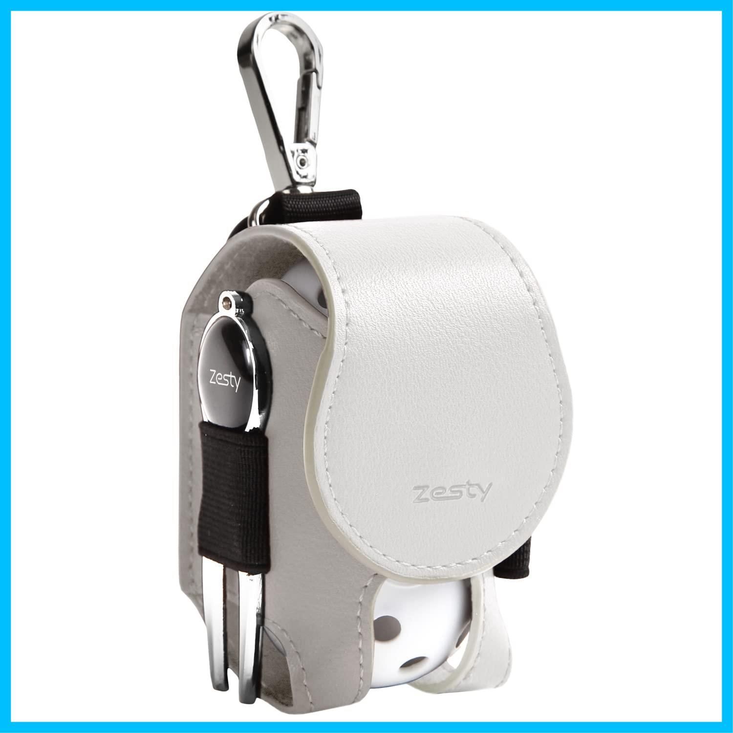 【新着商品】ゴルフボールケース 機能性にこだわるプレイヤーのゴルフ ボールポーチ Zesty ゴルフ用品 グリーンフォーク