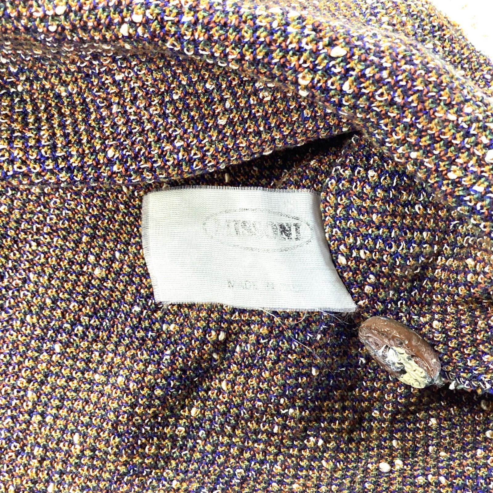 MISSONI ミッソーニ ニットベスト 総柄 ヴィンテージ オールド