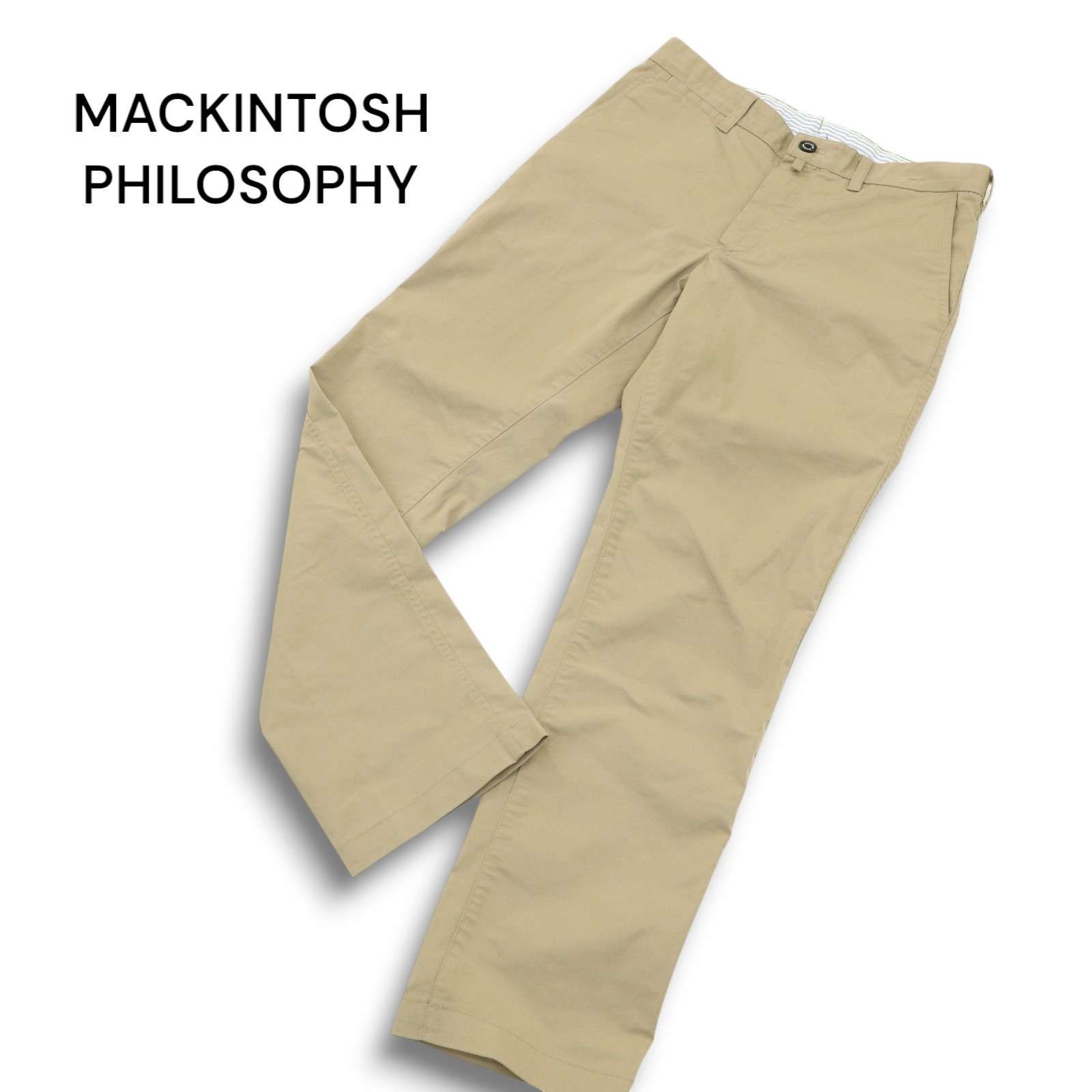MACKINTOSH PHILOSOPHY チノパン 「2024年春夏モデル