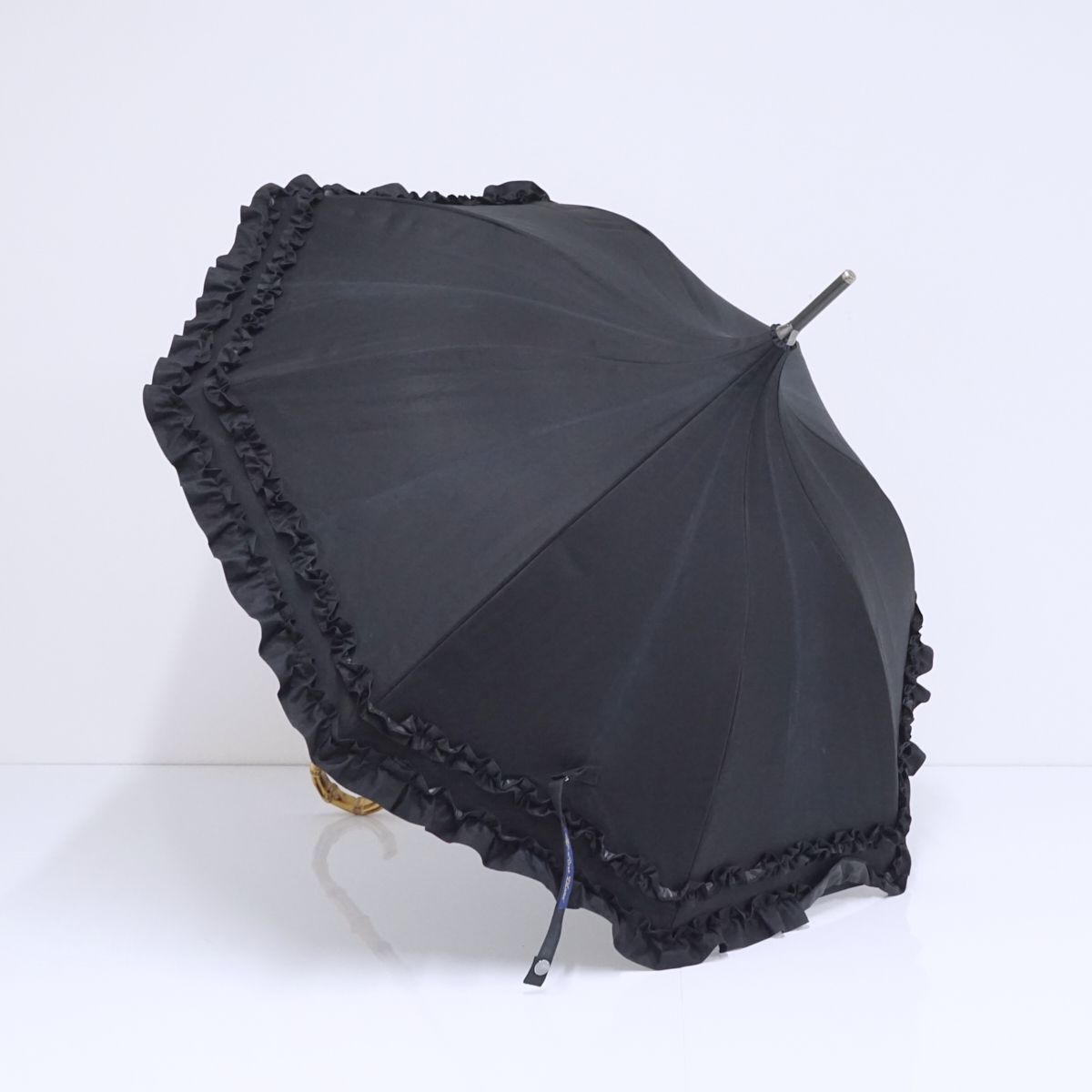 新品未使用 芦屋ロサブラン 日傘 ダブルフリル パゴダ 50cm 晴雨兼用 楽天市場】日傘 100％ 完全遮光晴雨兼用 ダブルフリル パゴダ