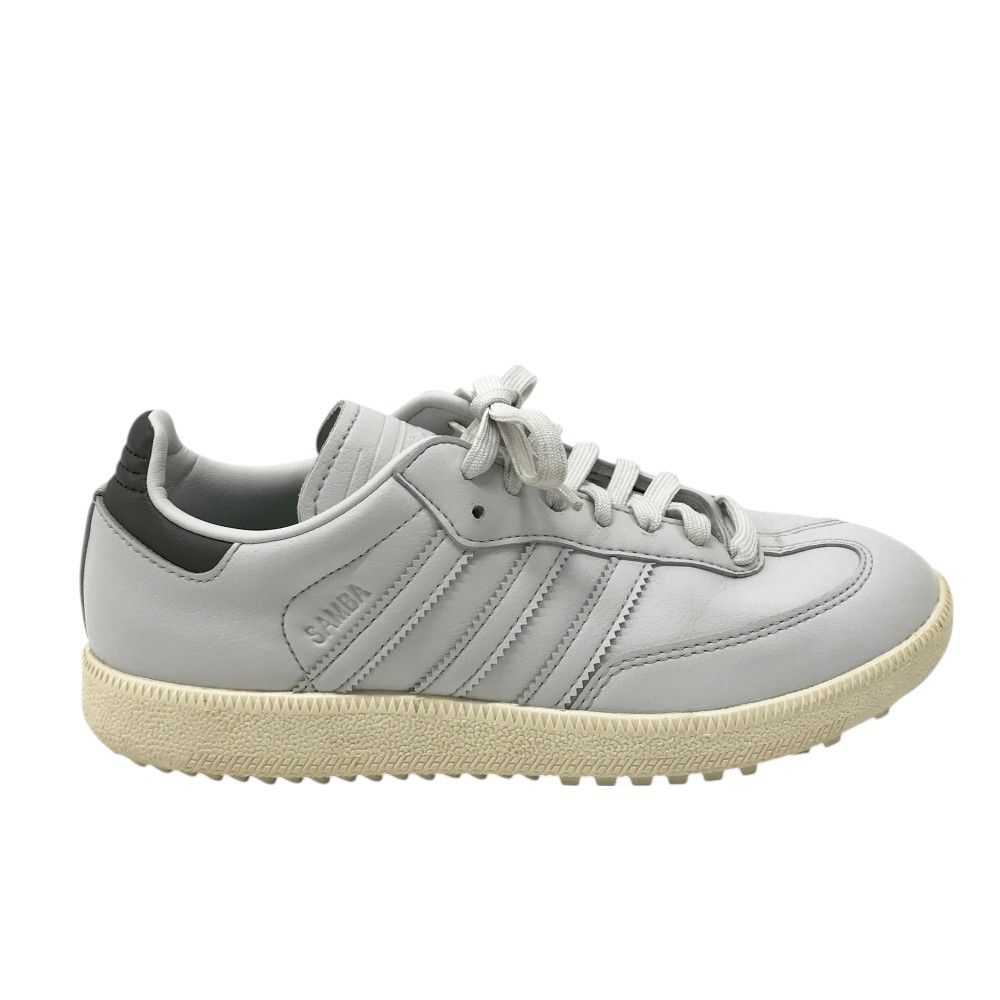 ADIDAS GOLF アディダスゴルフ ID9297 Samba Golf 2023年モデル スパイクレス ゴルフシューズ  グレー系 27.5 [240101436912] ゴルフウェア メンズ ストスト アディダス 【ゴルフ】サンバ ゴルフ / Samba Golf - グレー