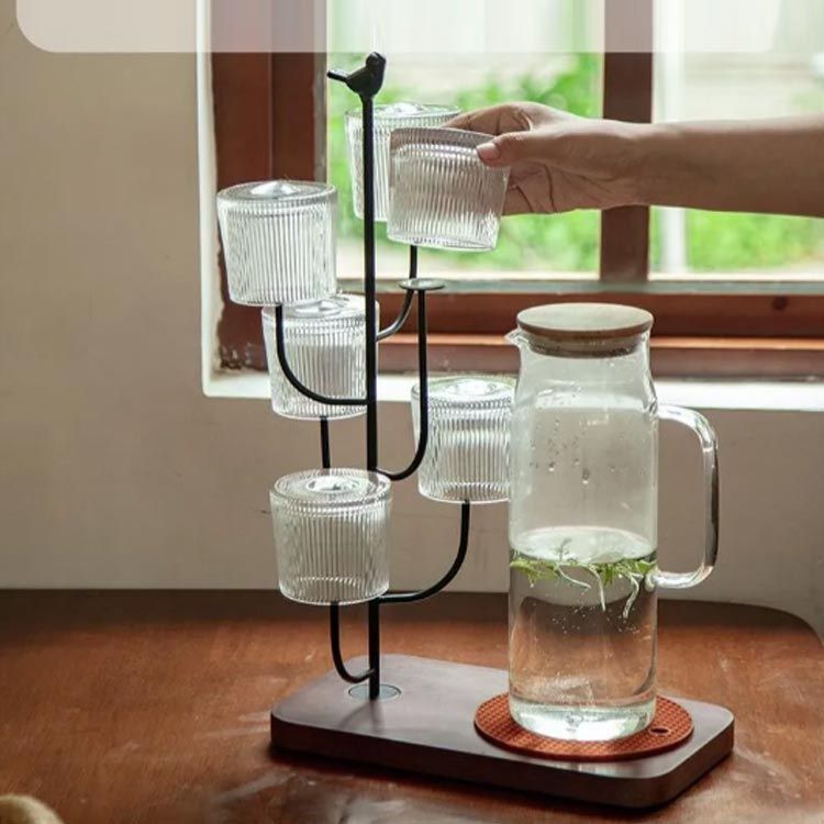 カップスタンド　グラススタンド グラススタンド カップスタンド コップスタンド 哺乳瓶 スタンド 木製