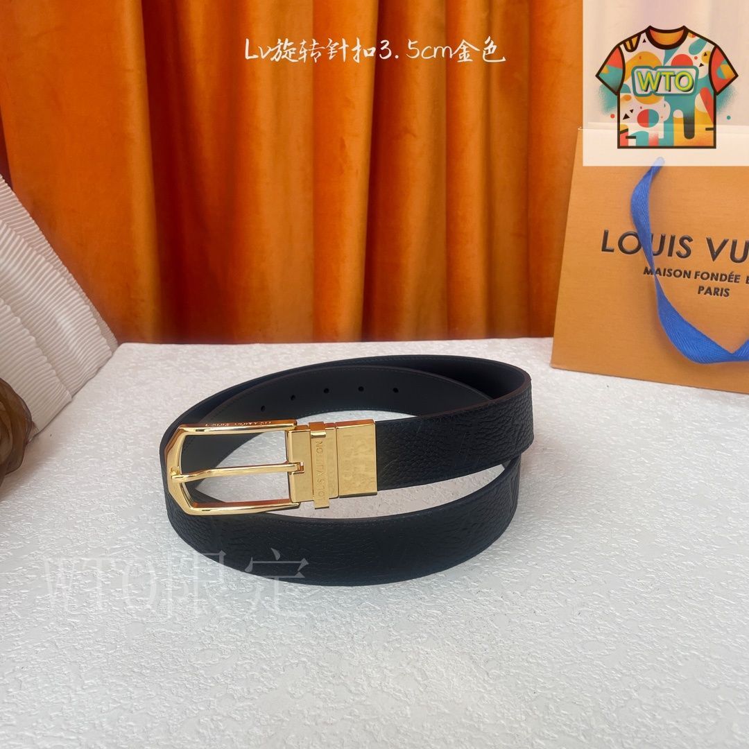 今日特価】Louis Vuitton ルイヴィトン レザーベルト-2 - メルカリ