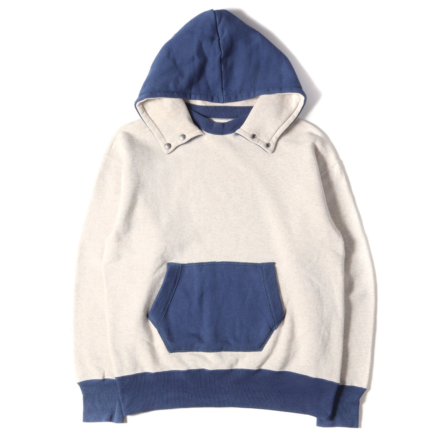 HELLER'S CAFE フード付きパーカー 42 ウエアハウス へラーズカフェの後付けパーカー HELLER'S CAFE フード付きパーカー 38