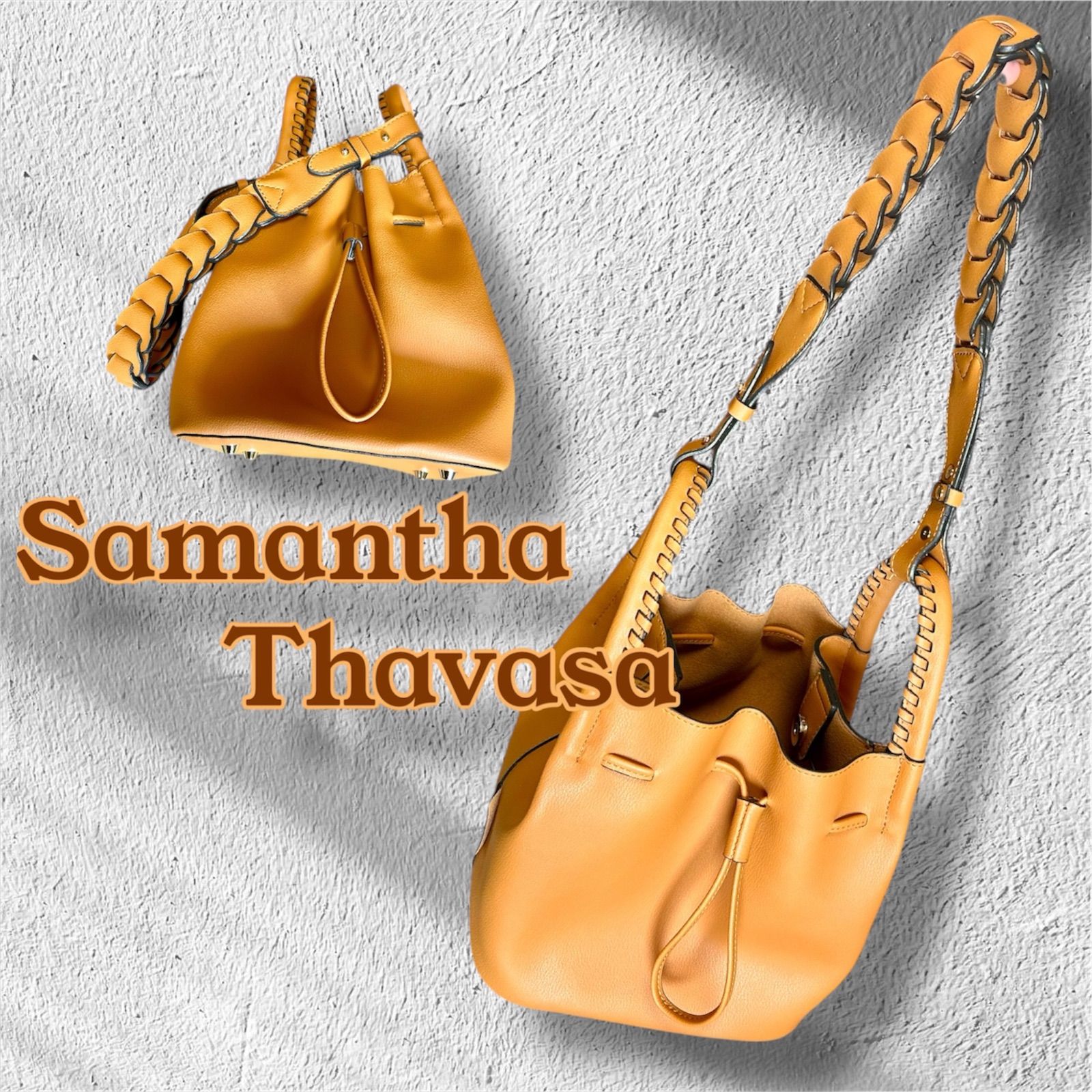サマンサタバサ Samantha Thavasa 3way巾着バッグ ミニサイズ