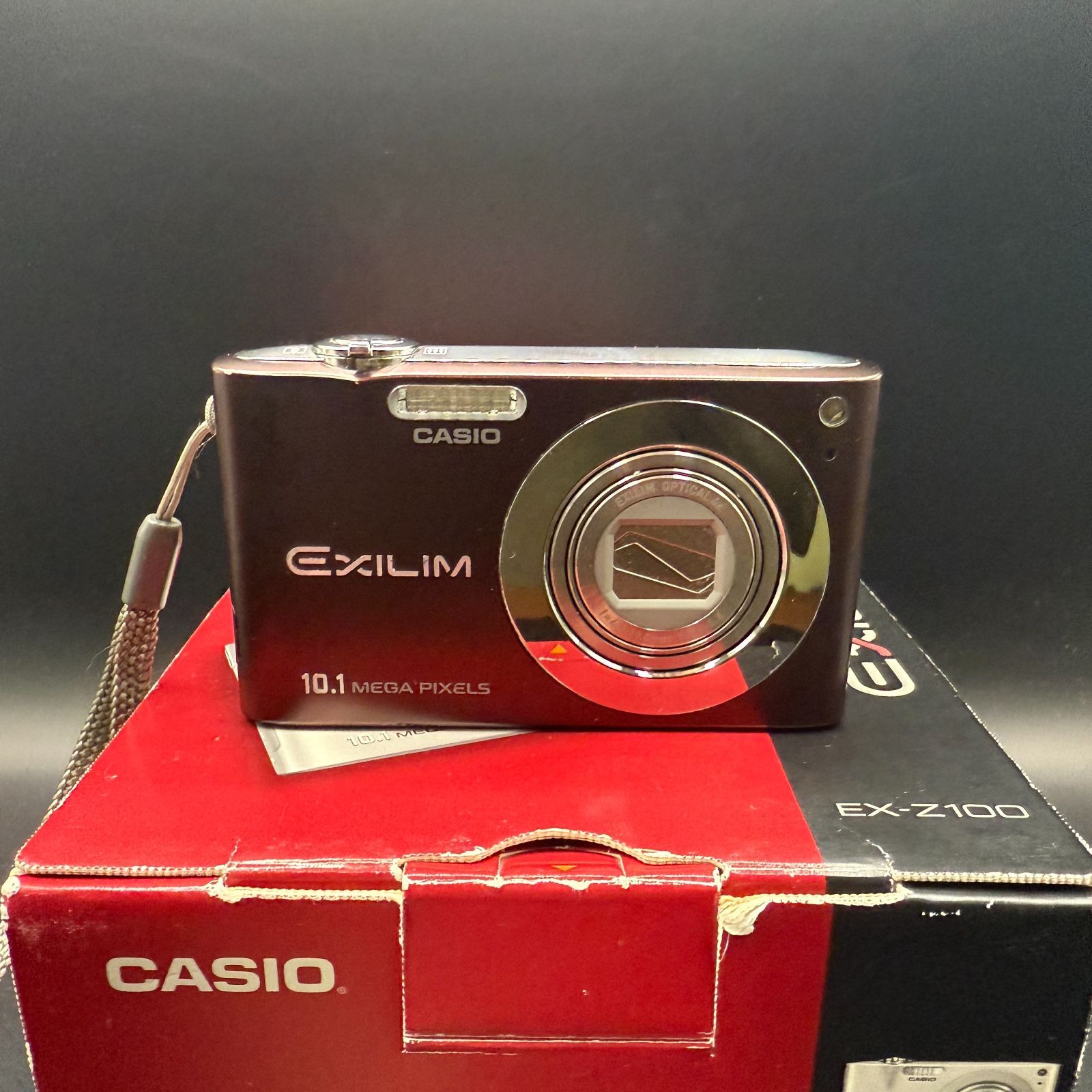 美品　CASIO カシオ EX-Z100 ブラウン　茶色　デジカメ　動作確認済 Amazon | CASIO デジタルカメラ EXILIM (エクシリム) ZOOM Z100