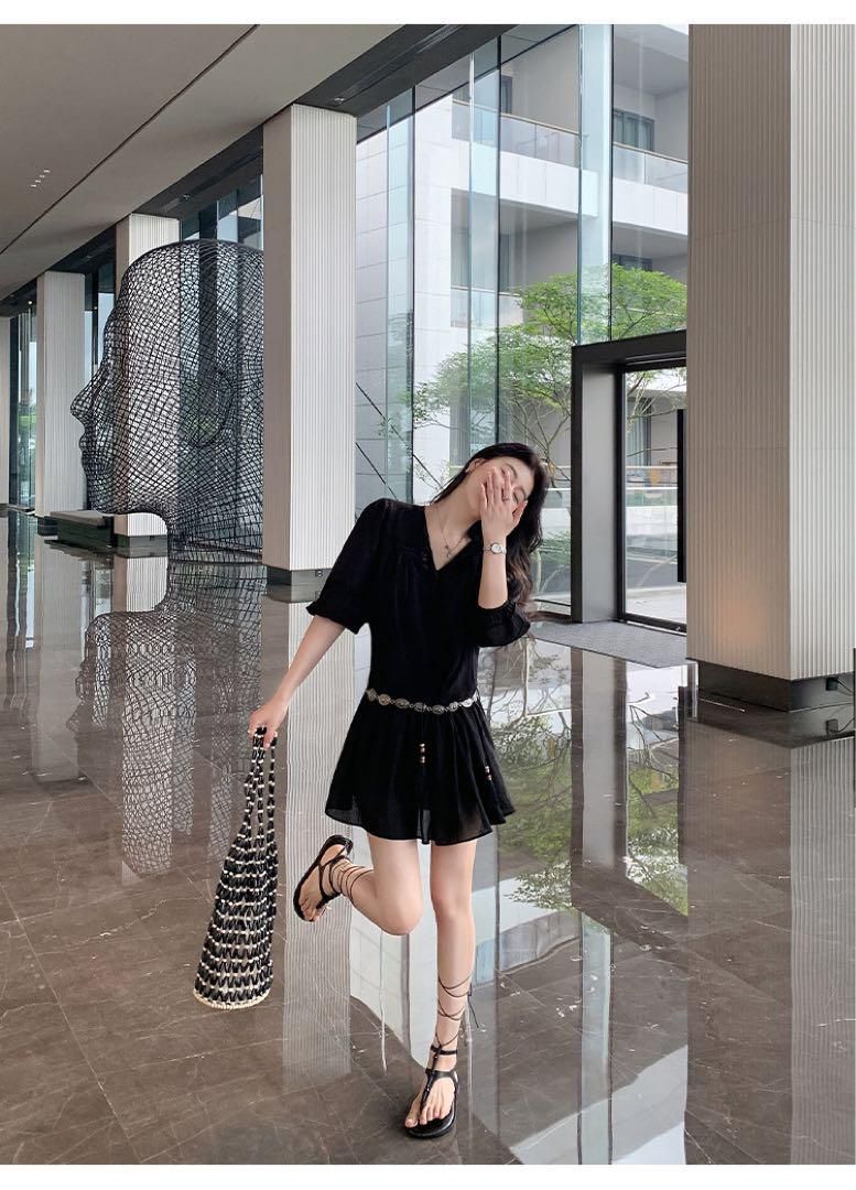 春夏ミニワンピ女子会デート用