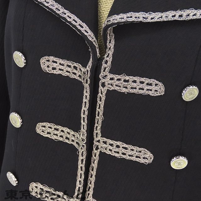 シャネル CHANEL ナポレオン ジャケット P28757V18249 ブラック  