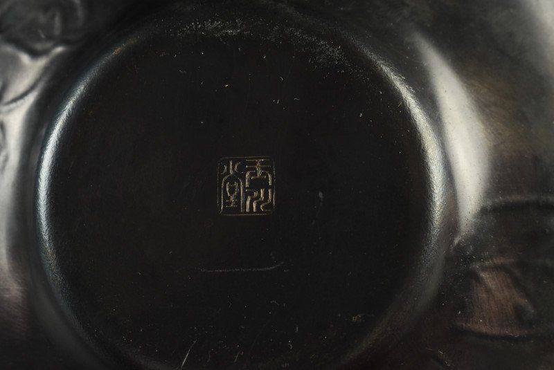 蔵A3182d 玉川堂 鎚起銅器 薔薇茶托 托子 五客 共箱 無形文化財 IMPECCABLEHEALTHCARESERVICES_COM