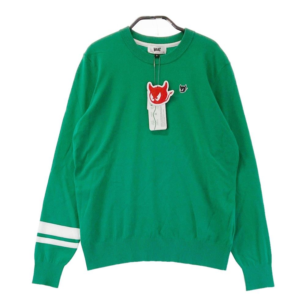 サイズ S WAAC ワック 072242762 ニット セーター グリーン系 240101419481 ゴルフウェア レディース ストスト