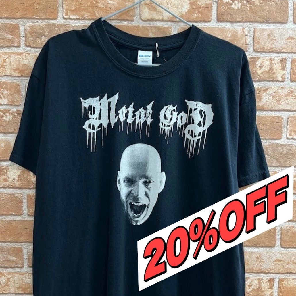 Metal God ワールドツアー ロック Tシャツ