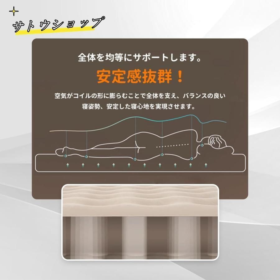 電動エアーベッド 来客用