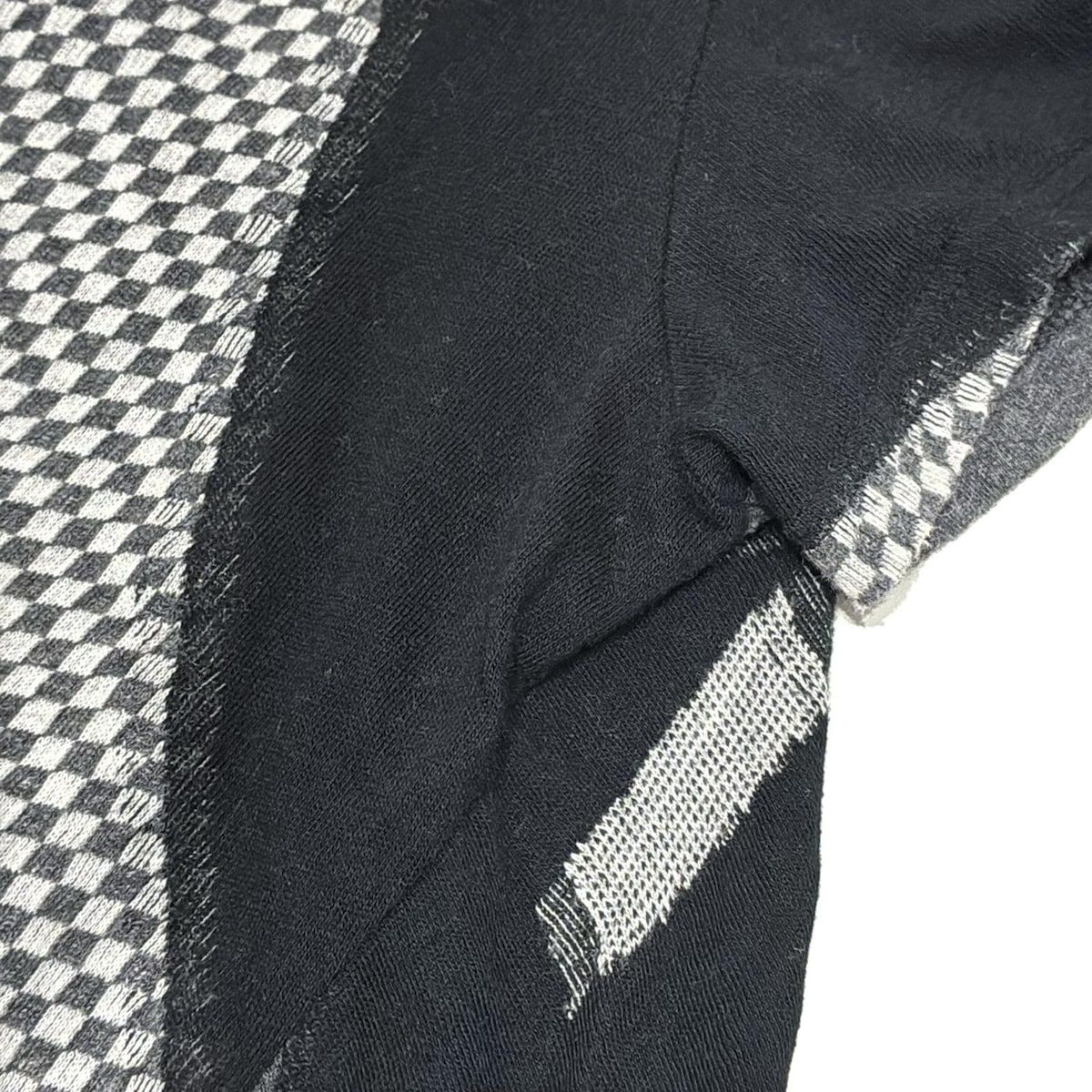 美品♪ジウ 慈雨 センソユニコ 刺繍入り半袖ブラウス ゆったり 黒 ブラック ジウ 慈雨 センソユニコ ジャガード サマーニット プルオーバー