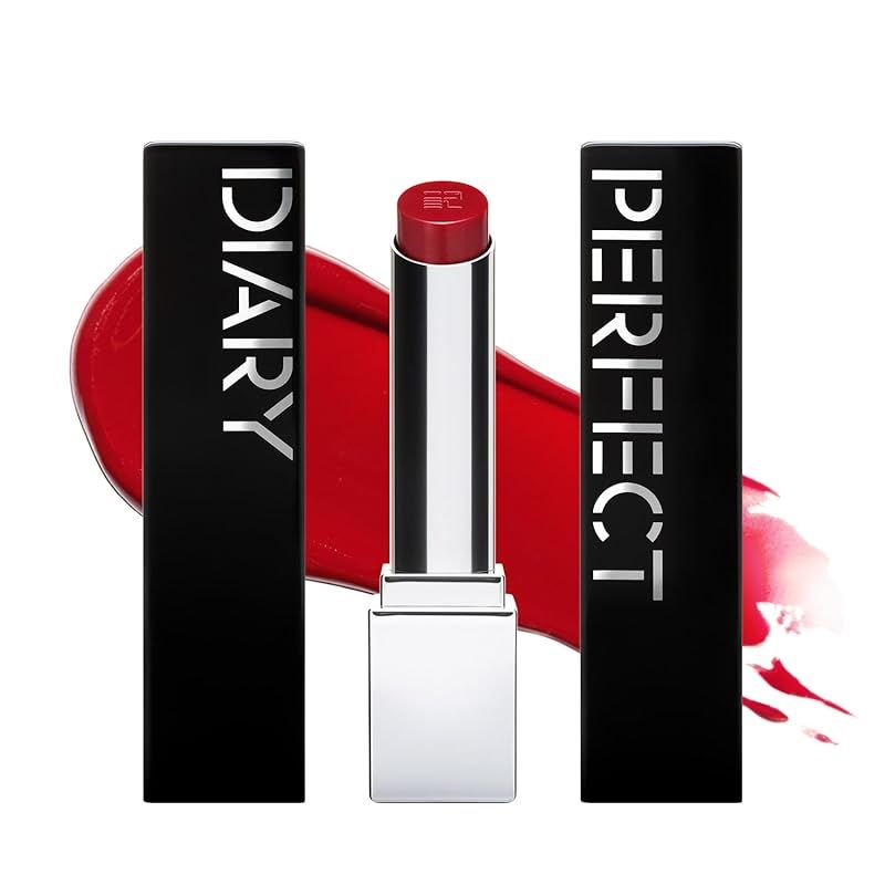 PERFECT DIARY パーフェクトダイアリー バイオリップ エッセンス リップスティック 「潤膜リップ」保湿 高発色リップ 3g 705 (Charm Red) 1
