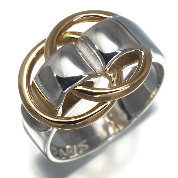 HERMES エルメス　ドゥザノーリング　8号 VINTAGE HERMES ヴィンテージ エルメス ドゥザノー リング コンビ 8号