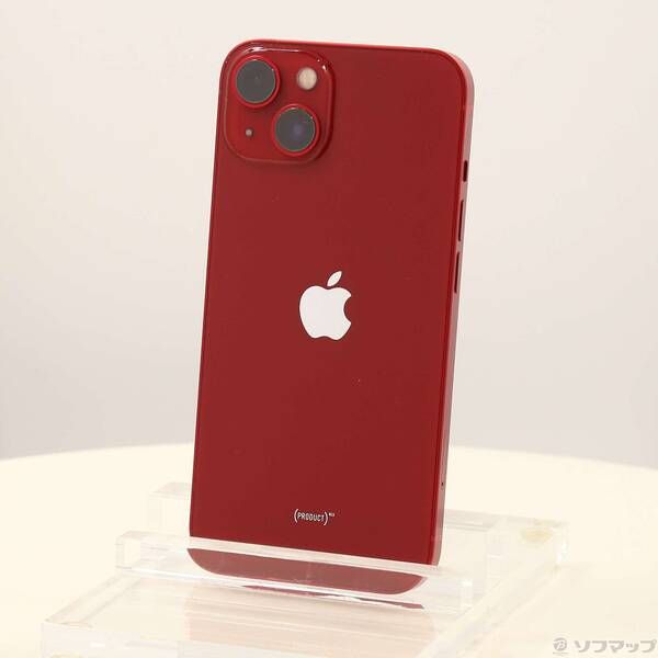 〔 品〕 iPhone13 256GB プロダクトレッド MLNL3J A SIMフリー 262