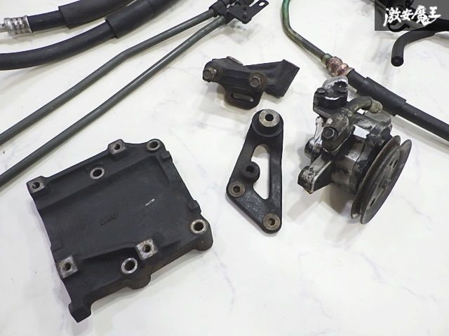 EFシビック ZC EF3 EF7 パワステポンプ パワステ ☆実動外し☆ ホンダ 純正 EF3 グランドシビック ZC型 ノーマル