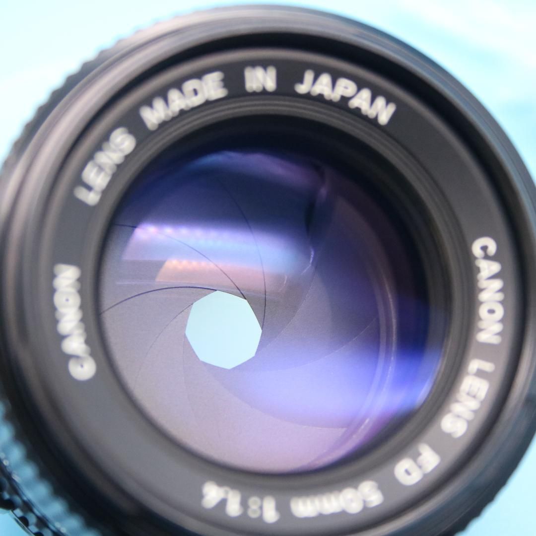 ❁極美品❁綺麗なレンズをお探しの方に◎Canon New FD 50mm f/1.4 単焦点レンズ