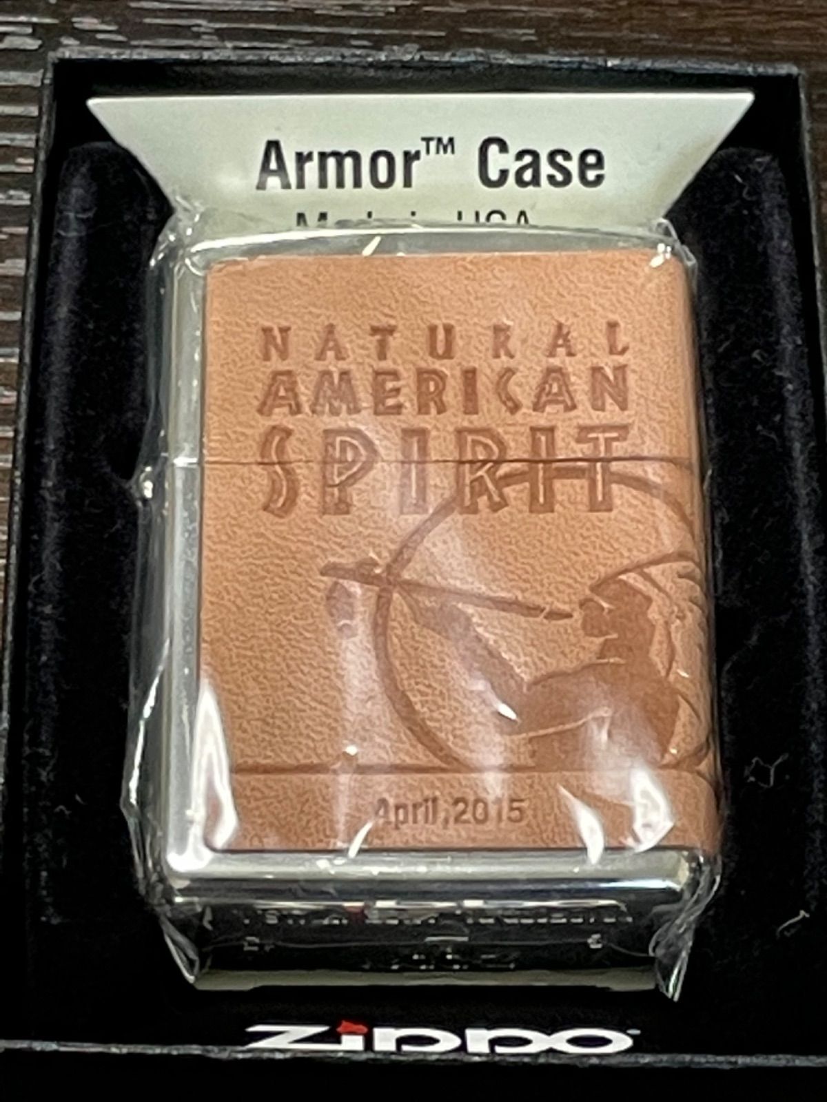 【オープニング大セール】 NATURAL zippo AMERICAN 2013年製 アーマー 限定品 ARMOR SPIRIT その他